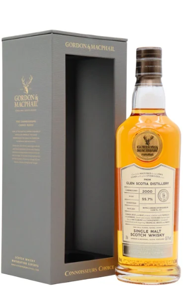 Glen Scotia Connoisseurs Choice Single Cask #327 24 Year Old · 2000 Vintage Single Malt Scotch Whisky | 700ML - Whiskey