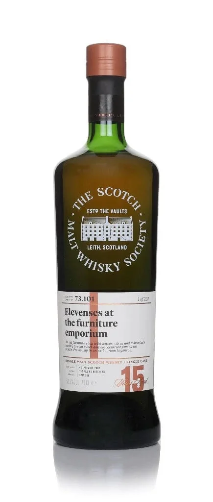 Aultmore 15 Year Old 2002 Cask #73.101 - (The Scotch Malt Whisky Society) Single Malt Scotch Whisky | 700ML