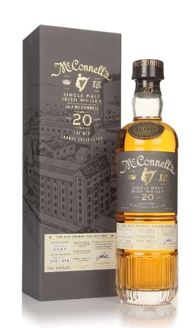 McConnell’s 20 Year Old Cask #4540 The Old Cromac Collection 2024 Release Single Malt Irish Whisky | 700ML - Whiskey
