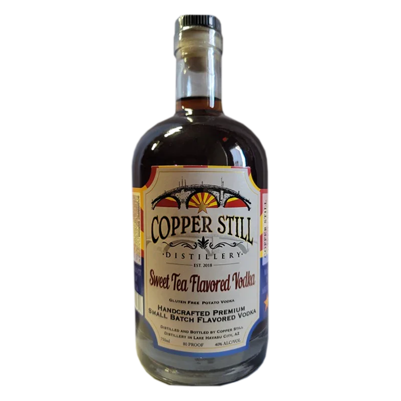 Copper Still Distillery Sweet Tea Flavored Vodka - Whiskey