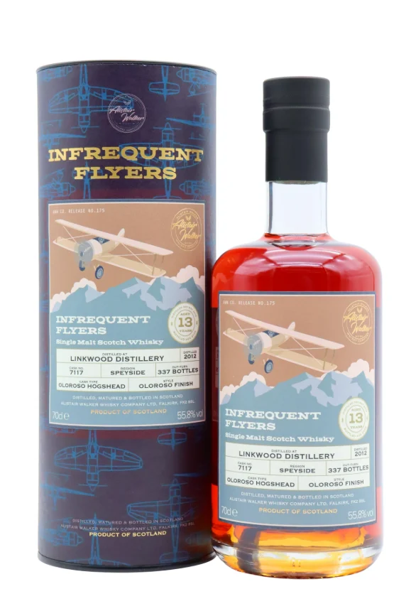 Linkwood Infrequent Flyers Single Cask #7117 - 13 Year Old 2012 Single Malt Scotch Whisky | 700ML