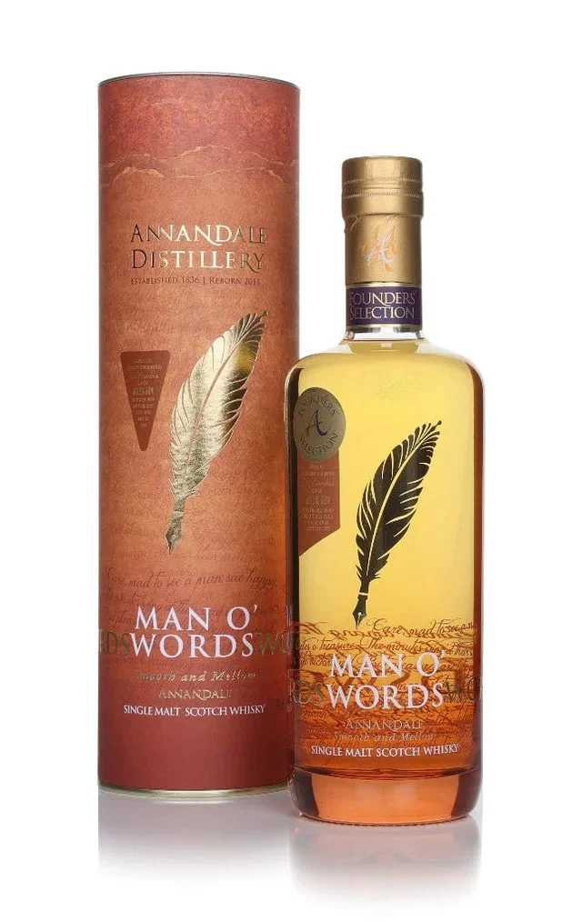Annandale Man O’Words Vintage 2017 (Bottled 2023) - Bourbon Cask Cask #1048 Single Malt Scotch Whisky | 700ML