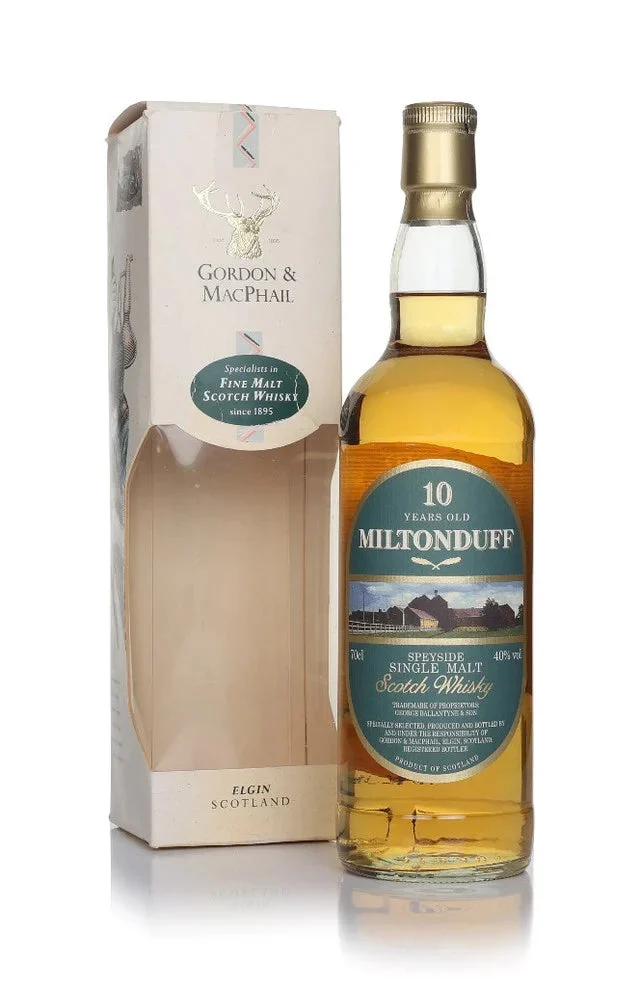 Miltonduff 10 Year Old (Gordon & MacPhail) Single Malt Scotch Whisky | 700ML - Whiskey