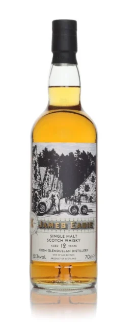 Glendullan 12 Year Old Distilleries of Great Britain & Ireland James Eadie Single Malt Scotch Whisky | 700ML - Whiskey