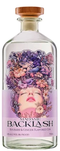 Madame Backlash Rhubarb & Ginger Gin