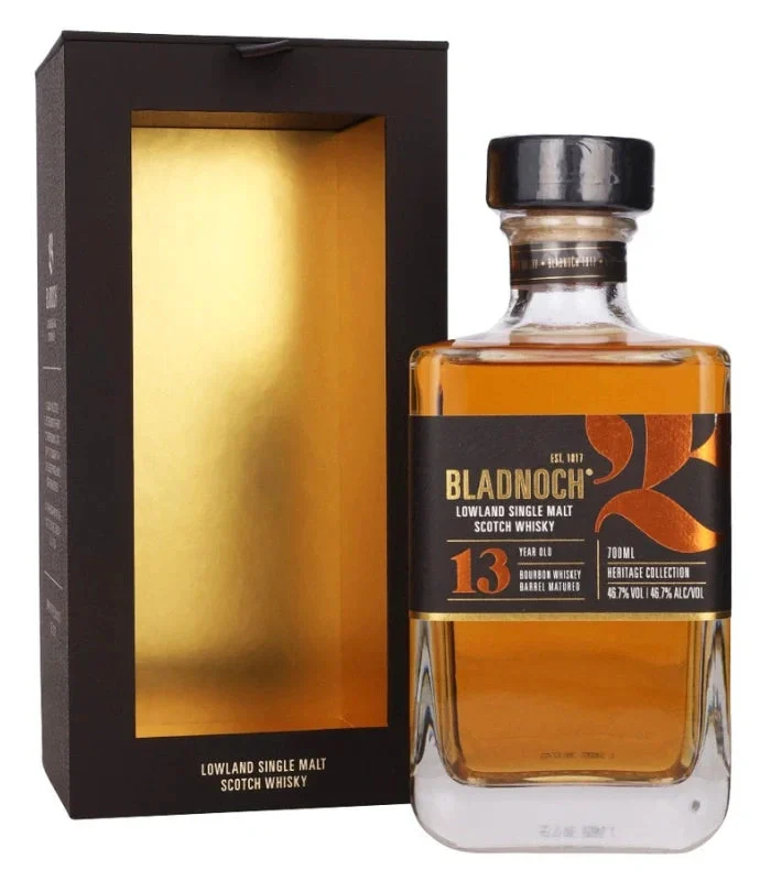 Bladnoch 13 Year Old Single Malt Scotch Whisky | 700ML - Whiskey