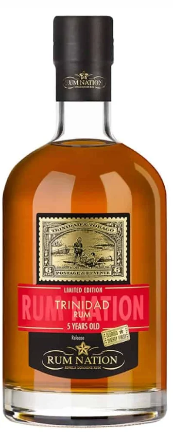 Rum Nation Trinidad 5 Year Old Oloroso Sherry Finish 2018 | 700ML