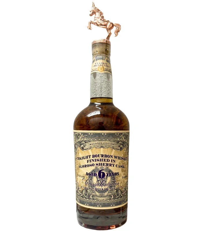 World Whiskey Society Oloroso Sherry Cask Finish Wheated Edition 6 Year Old Straight Bourbon Whiskey