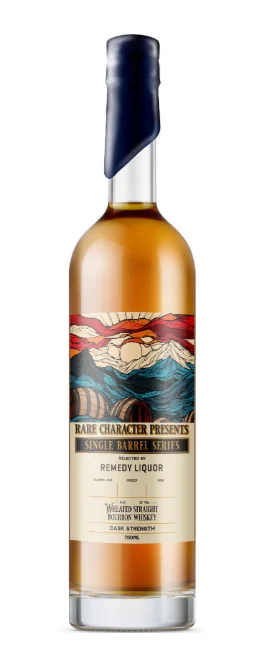 Rare Character Wheated Cask Strength Single Barrel Series 8 Year Old Kentucky Straight Bourbon Whiskey