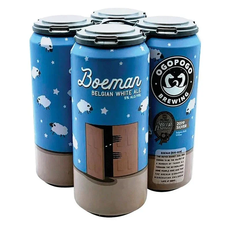 Ogopogo Brewing Co. Boeman Belgian White Ale Beer | (4)*473ML