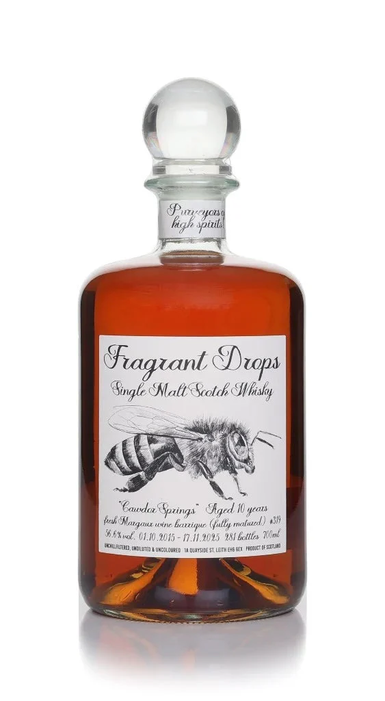 Cawdor Springs (Royal Brackla) 10 Year Old 2015 Cask #319 First Fill Chateau Margaux - Fragrant Drops (Keeble Cask Company) Single Malt Scotch Whisky | 700ML