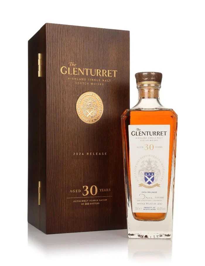 The Glenturret 30 Year Old (2024 Release) Single Malt Scotch Whisky | 700ML - Whiskey
