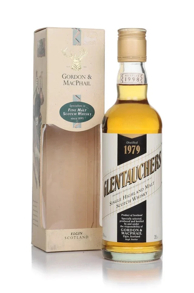 Glentauchers 1979 (Bottled 1998) (Gordon & MacPhail) Single Malt Scotch Whisky | 350ML - Whiskey