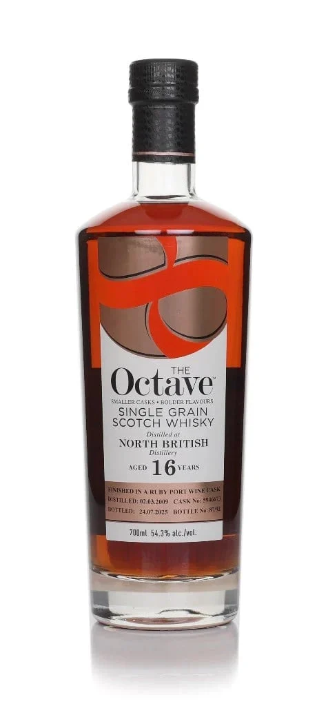 North British 16 Year Old 2009 Cask #5946673 - The Octave (Duncan Taylor) Single Grain Scotch Whisky | 700ML