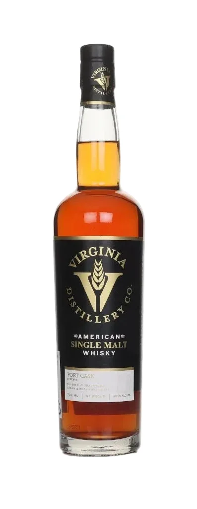 Virginia Distillery Co. Port Cask Reserve American Single Malt Whisky | 700ML - Whiskey