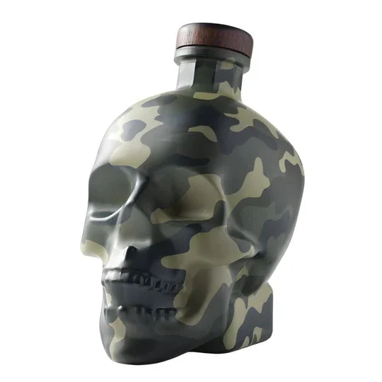 Crystal Head Camo Bottle Limited Edition Vodka