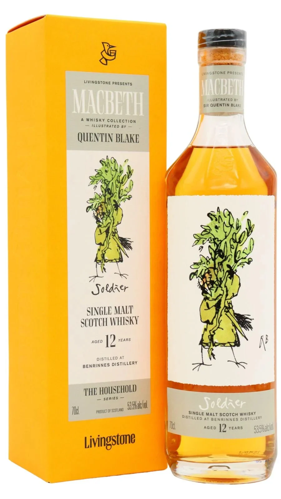 Benrinnes Macbeth Act Two - Household Series - Soldier 12 Year Old Single Malt Scotch Whisky | 700ML