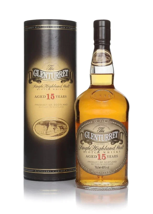 The Glenturret 15 Year Old - 1990s Single Malt Scotch Whisky | 700ML