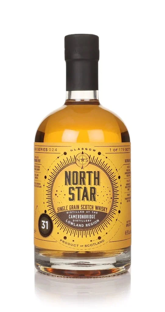 Cameronbridge 31 Year Old 1992 North Star Spirits Single Malt Scotch Whisky | 700ML - Whiskey