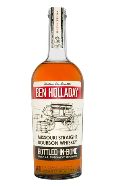 Ben Holladay Bottled In Bond 6 Year Old Missouri Straight Bourbon Whiskey
