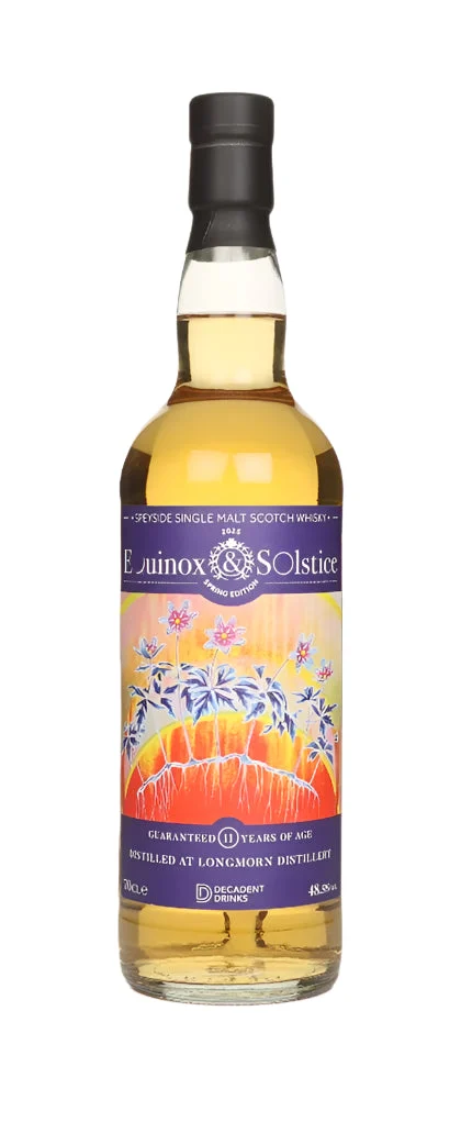 Longmorn 11 Year Old Equinox & Solstice Winter 2013 (Decadent Drinks) Single Malt Scotch Whisky | 700ML - Whiskey