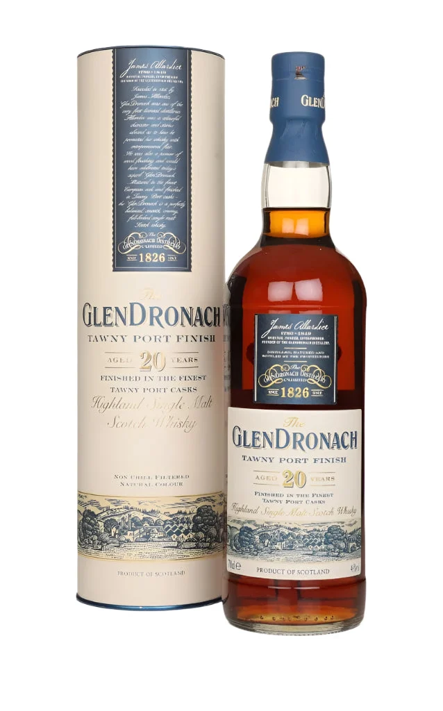 The GlenDronach 20 Year Old - Tawny Port Finish Single Malt Scotch Whisky | 700ML