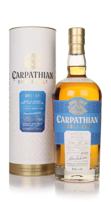 Carpathian Commandaria Cask Finish Greek & Cypriot Wine Cask Collection Single Malt Whisky | 700ML - Whiskey