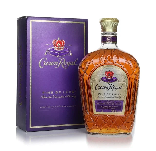 Crown Royal Fine De Luxe Whisky | 1L - Whiskey