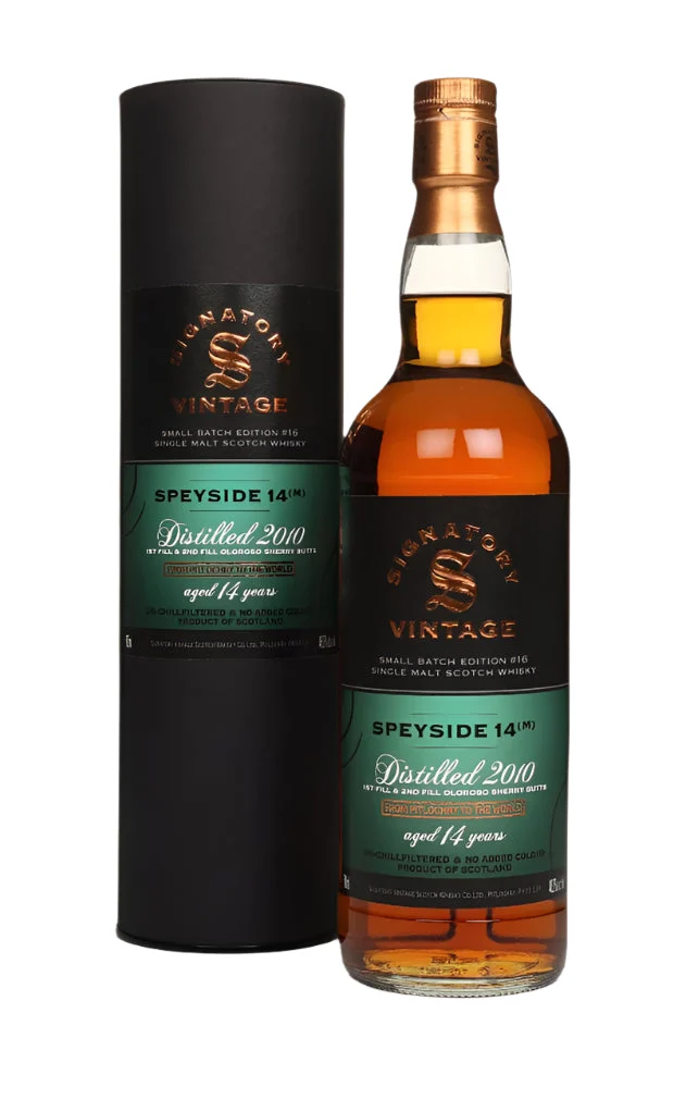 Speyside (M) 14 Year Old 2010 - Small Batch Edition #16 (Signatory) Single Malt Scotch Whisky | 700ML