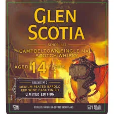 Glen Scotia The Icons of Campbeltown Release #2 Campbeltown Single Malt Scotch Whisky - Whiskey