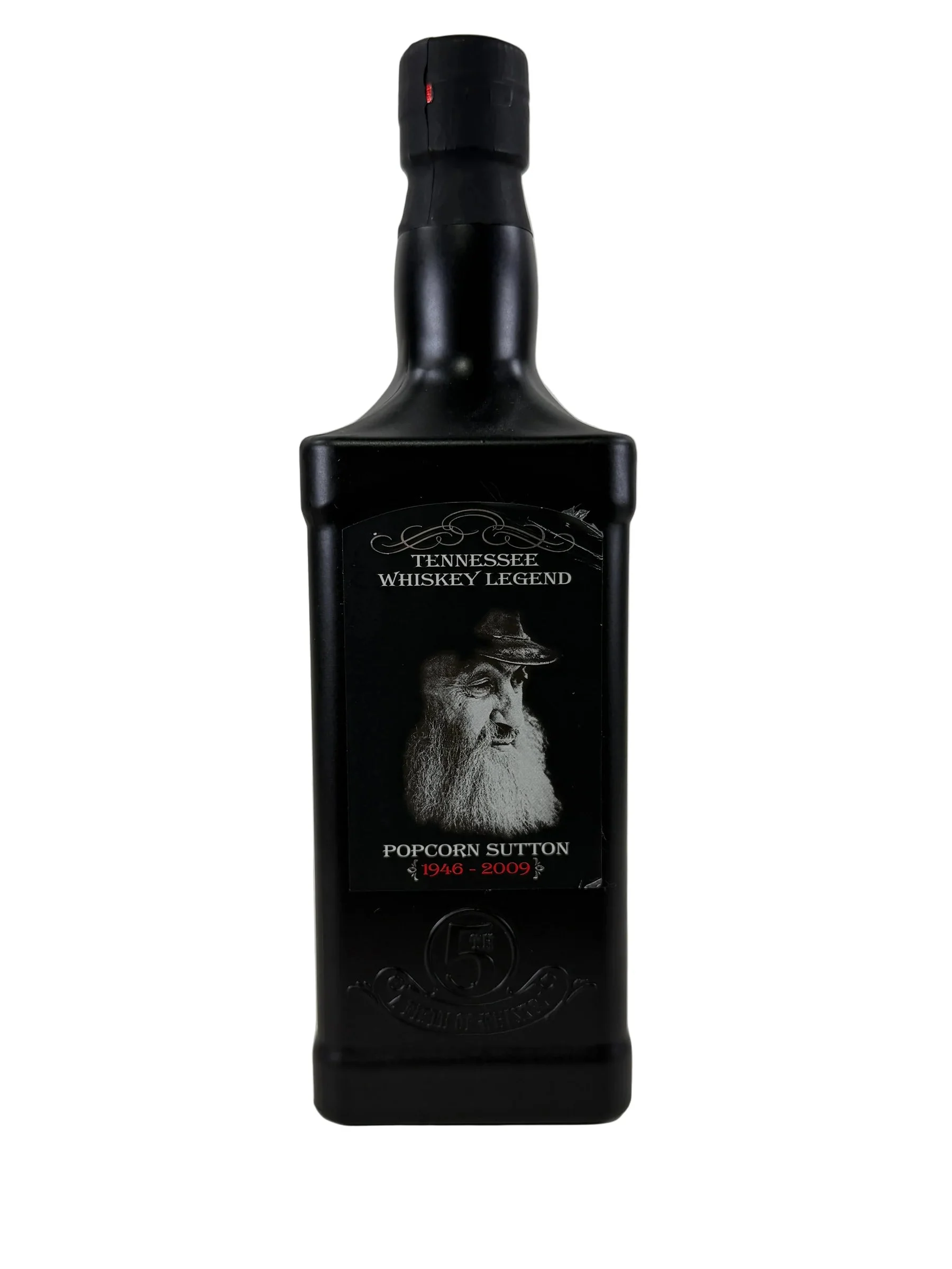 Popcorn Sutton's Rare Outlaw Lawsuit Bottle Small Batch Recipe 1946-2009 Whiskey | 700ML