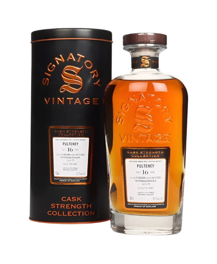 Pulteney 16 Year Old 2008 (Cask #10) - Cask Strength Collection (Signatory) Single Malt Scotch Whisky | 700ML