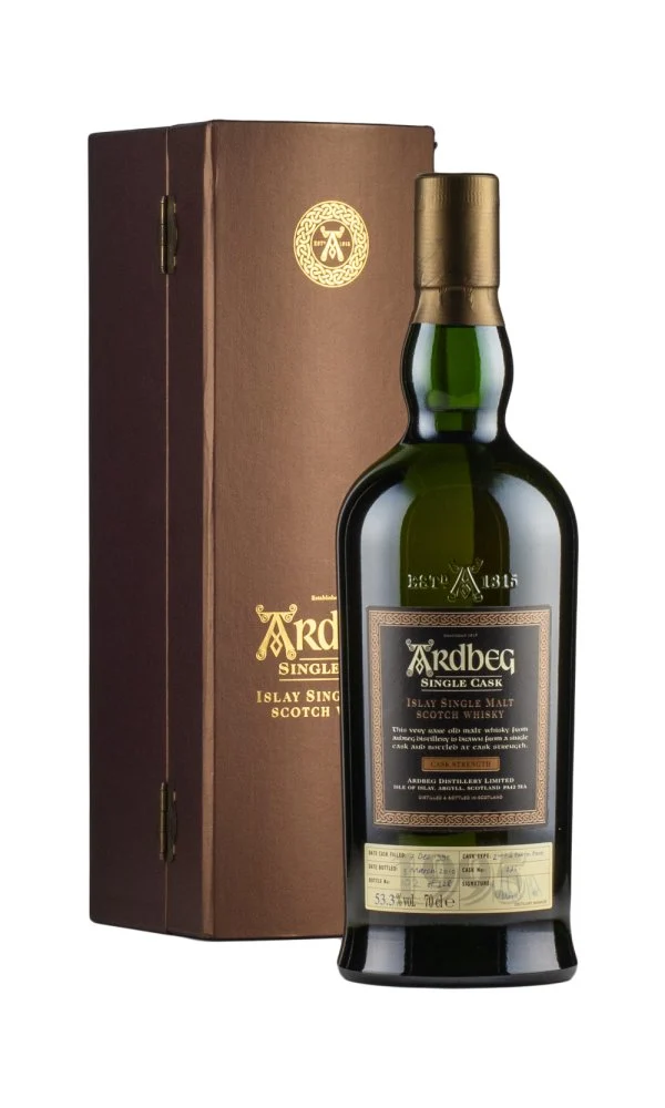 Ardbeg 14 Year Old Single Bourbon Barrel 2761 Feis Ile 2010 1995 Single Malt Scotch Whisky | 700ML - Whiskey