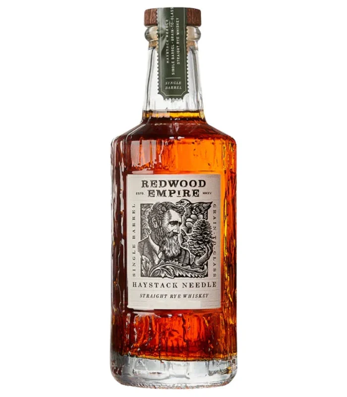 Redwood Empire Haystack Needle 8 Year Old Single Barrel 118.4 Proof Barrel #2766 Straight Rye Whiskey