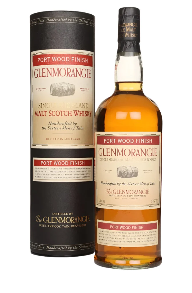 Glenmorangie Port Wood Finish - 2000s Single Malt Scotch Whisky | 1L