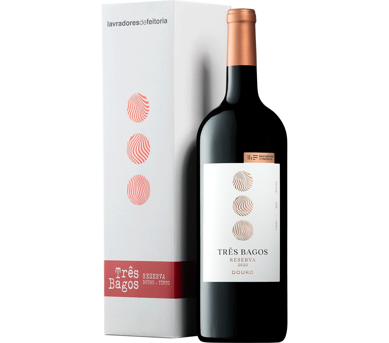 Três Bagos Reserva Tinto Magnum 2020 - Lavradores da Feitoria