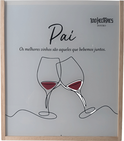 Conjunto 100 Hectares Filigrana "pai" Tinto 2021 - WineVins