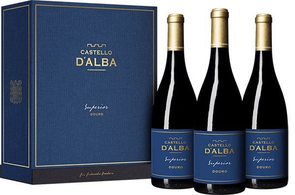 Conjunto 3 Garrafas Castello D'alba Superior Tinto 2022 - Rui Roboredo Madeira