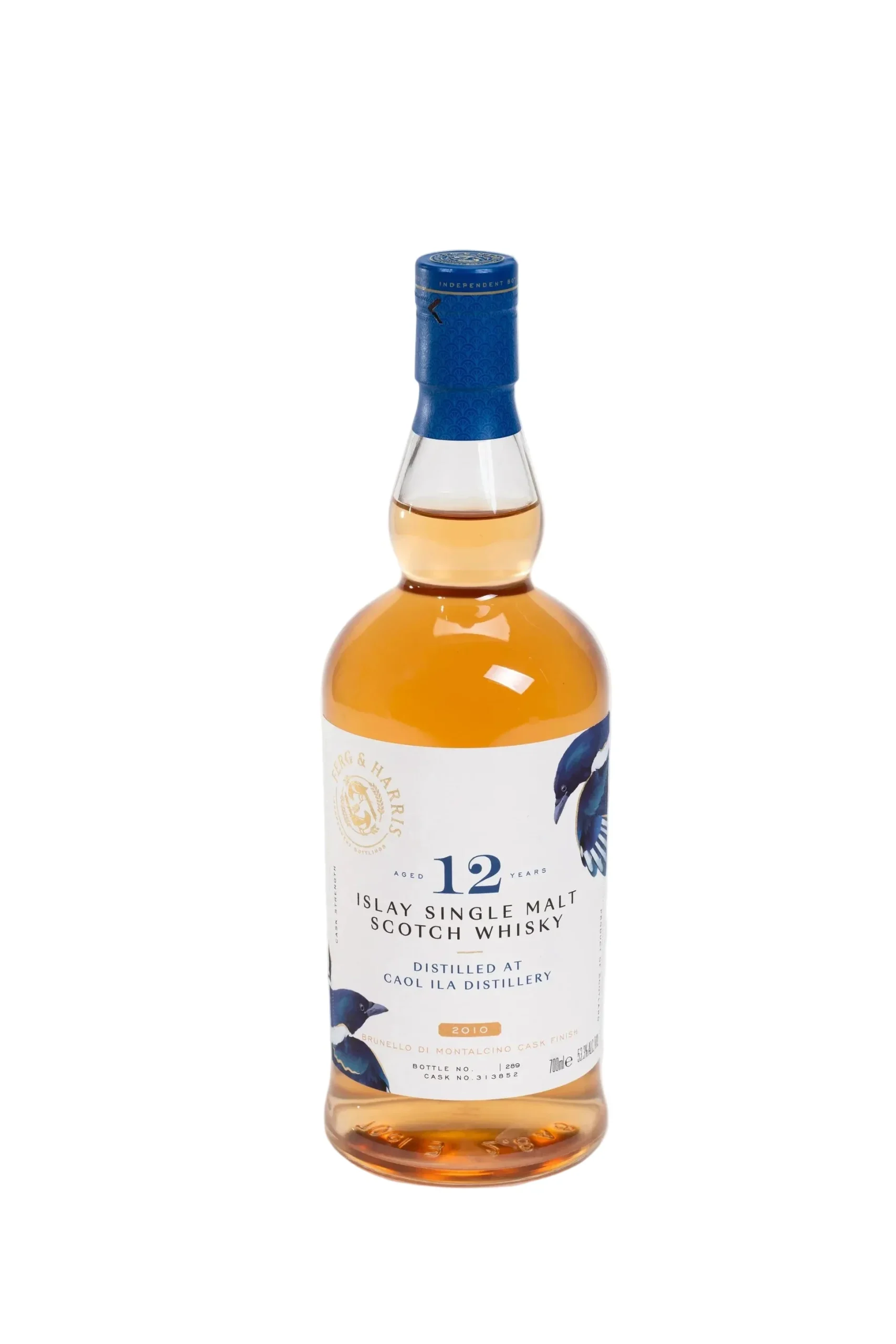 The Whiskey Lab Ferg & Harris Cask Strength 12 Year Old Islay Single Malt Scotch Whisky | 700ML
