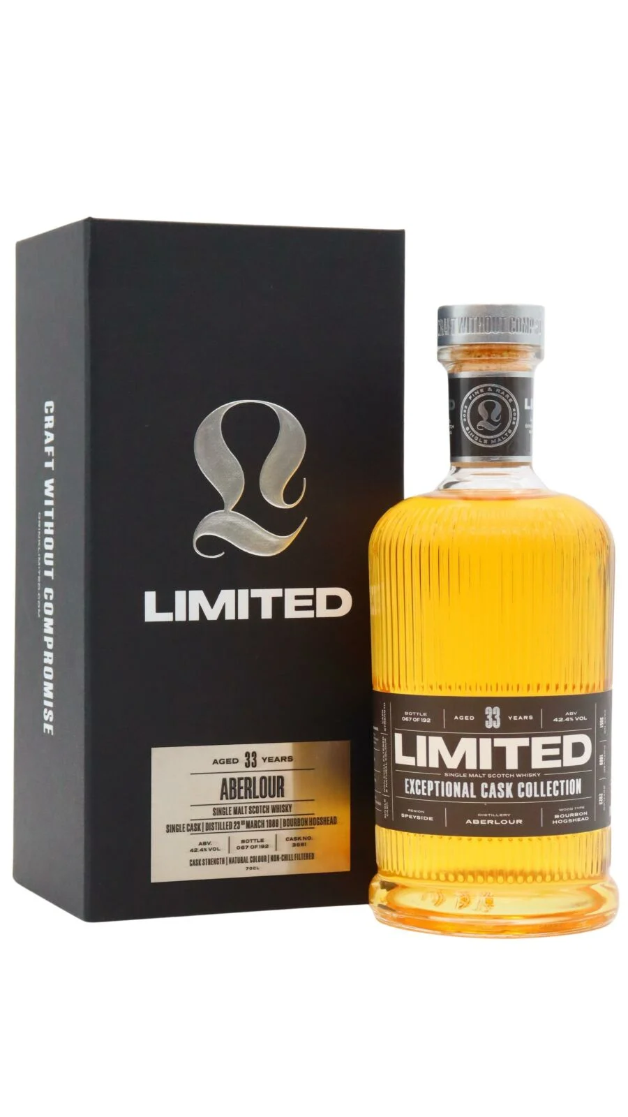 Aberlour Limited Single Cask #3651 33 Year Old Single Malt Scotch Whisky | 700ML - Whiskey