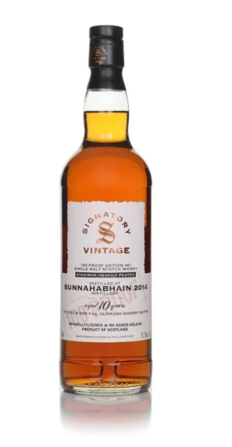Staoisha 10 Year Old 2014 - 100 Proof Edition #61 Signatory Single Malt Scotch Whisky | 700ML