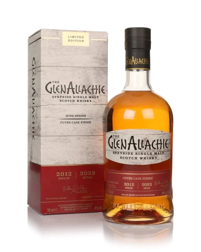 GlenAllachie 10 Year Old 2012 Cuvee Cask Finish Bottled in 2023 Single Malt Scotch Whisky | 700ML - Whiskey