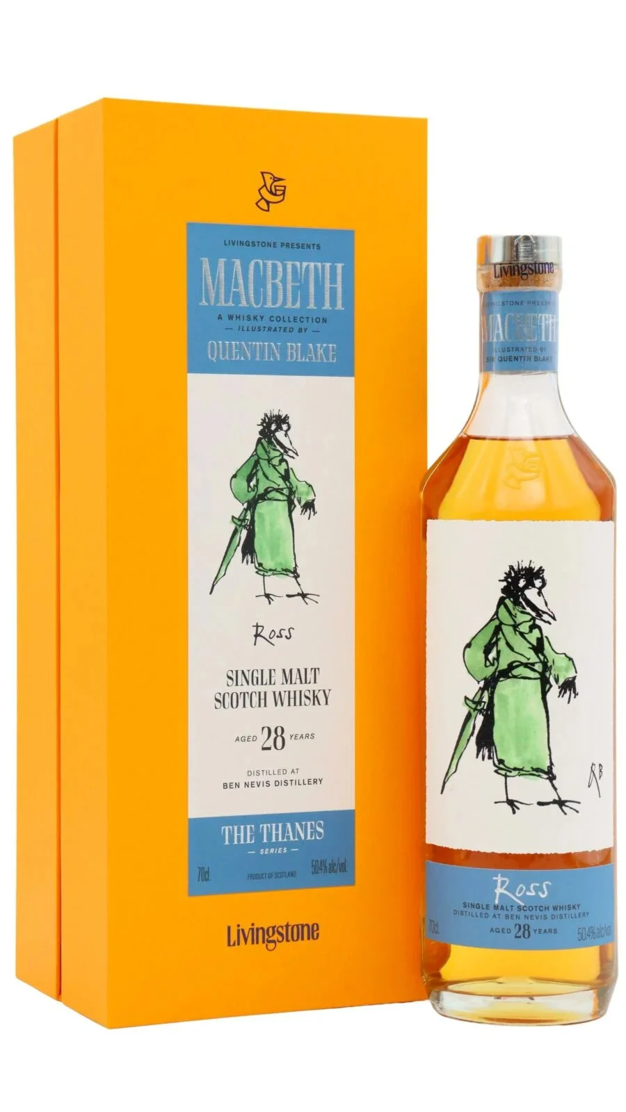Ben Nevis Macbeth Act Two - Thanes Series - Ross 28 Year Old Single Malt Scotch Whisky | 700ML