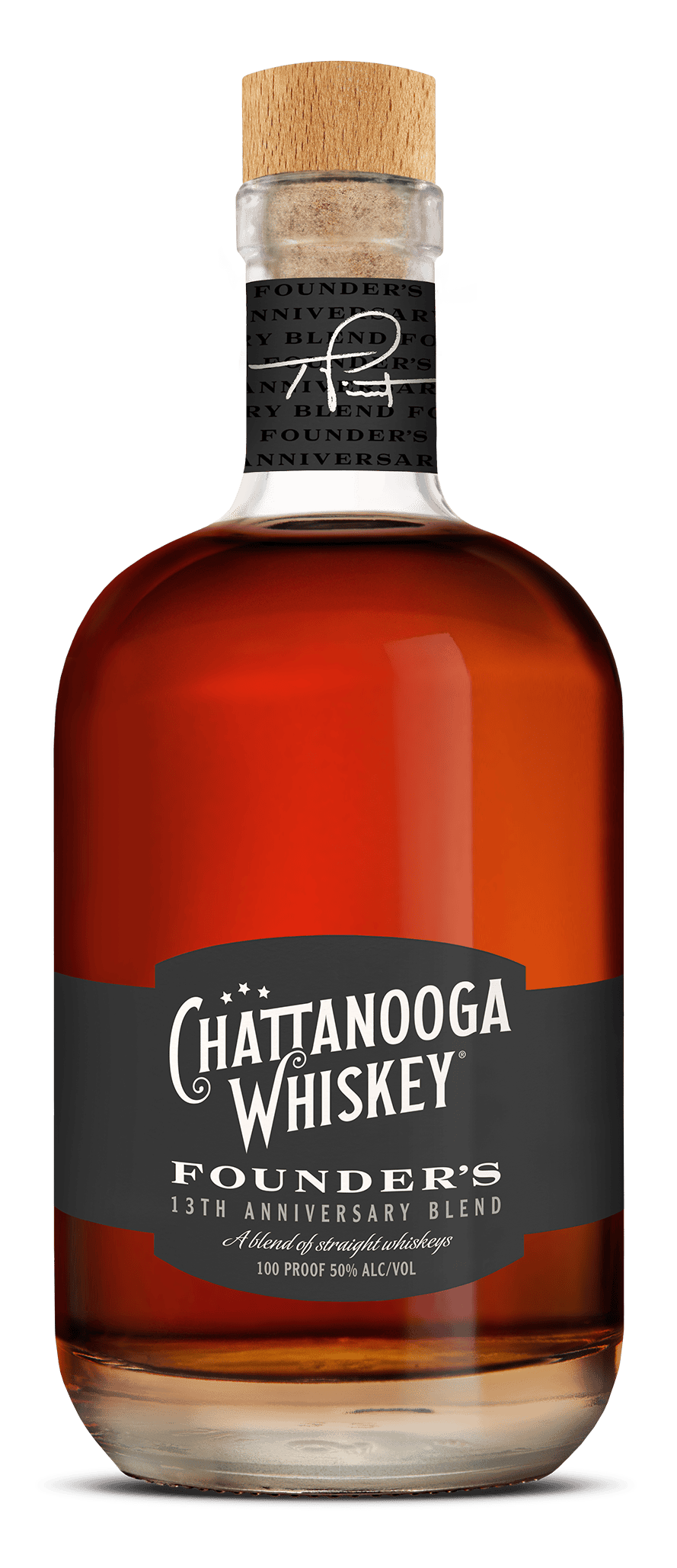 Chattanooga Whiskey | Founder's 13th Anniversary Blend | Straight Bourbon Whiskey