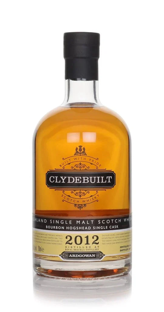 Clydebuilt Royal Brackla 2012 Cask #306449 Bourbon Hogshead (Ardgowan) Single Malt Scotch Whisky | 700ML - Whiskey
