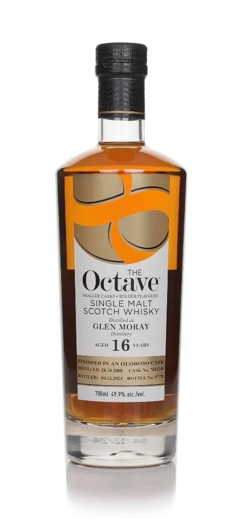 Glen Moray 16 Year Old 2008 Cask #7041249 - The Octave (Duncan Taylor) Single Malt Scotch Whisky | 700ML