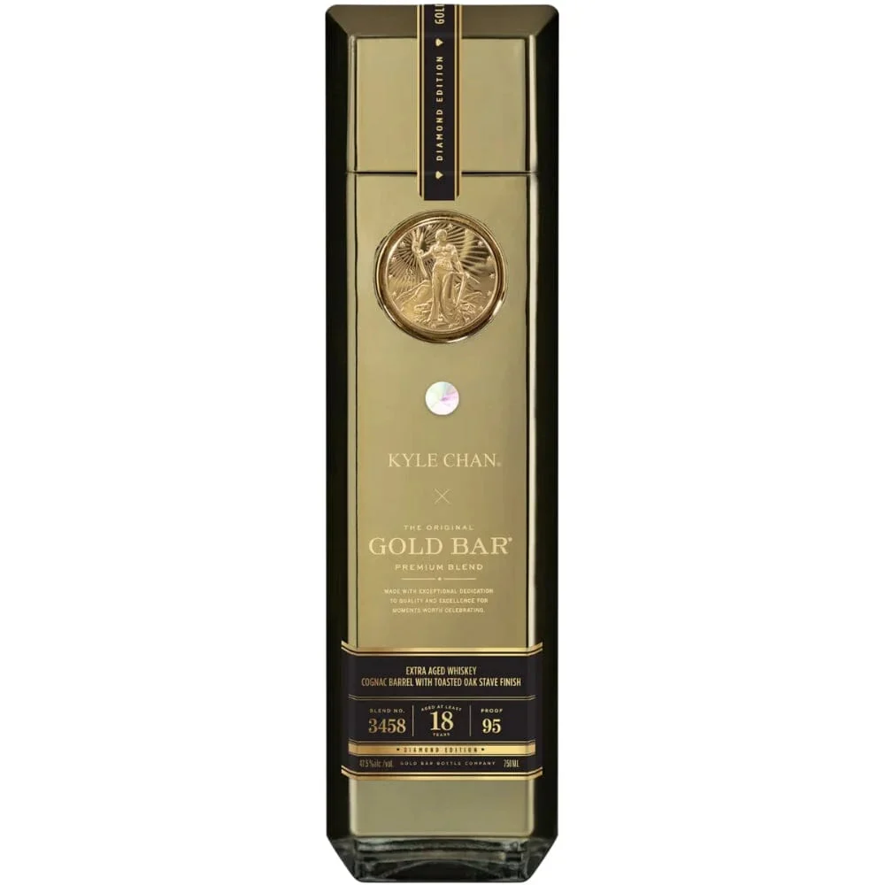 Gold Bar x Kyle Chan Diamond Edition 18 Year Old Blended American Whiskey