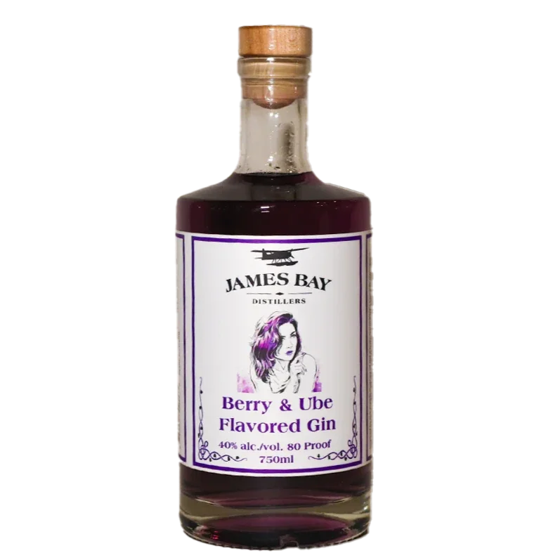 James Bay Distillers Berry & Ube Flavored Gin