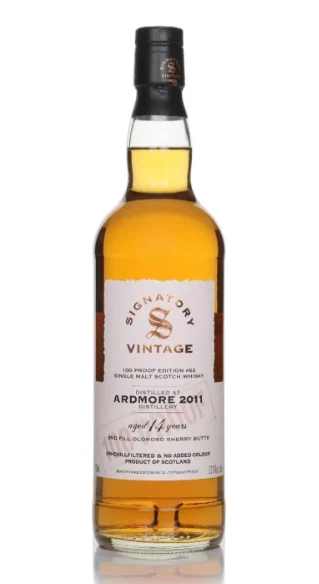 Ardmore 14 Year Old 2011 - 100 Proof Edition #62 Signatory Single Malt Scotch Whisky | 700ML