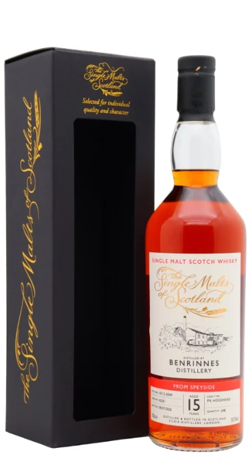 Benrinnes Single Malts Of Scotland Single PX Sherry Cask #45231 15 Year Old · 2009 Vintage Single Malt Scotch Whisky | 700ML - Whiskey
